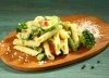 Penne makaronai su Pesto ir daržovėmis