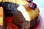 Chocoflan – kakavinis pyragas su pudingu
