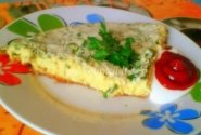 Omletas su žalumynais