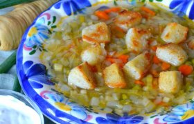 Ispaniška daržovių sriuba - Sopa Alicantina