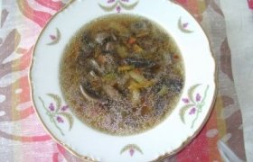 Baltarusiška grybų sriuba