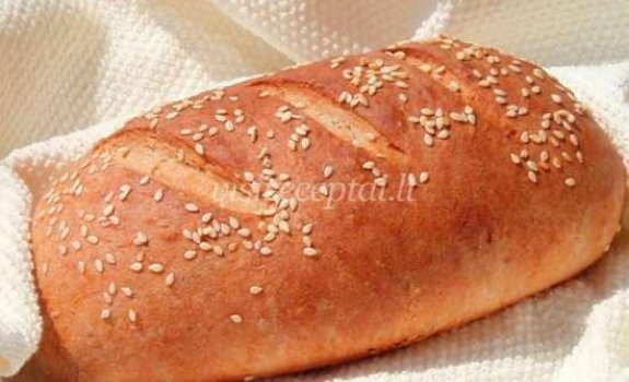 Gardi sezaminė duona