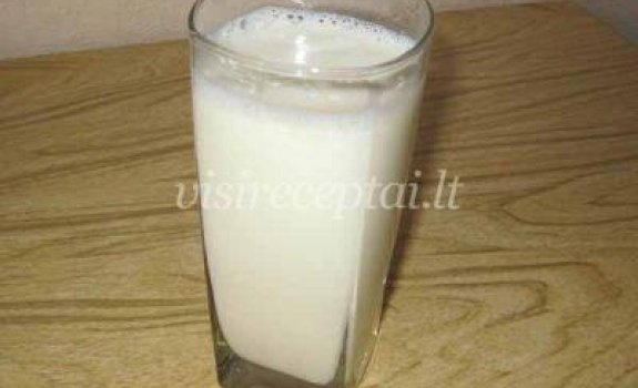 Citrinų–pieno gėrimas