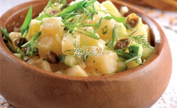 Vengriškos bulvių salotos