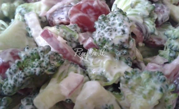 Gaiviosios brokolio salotos