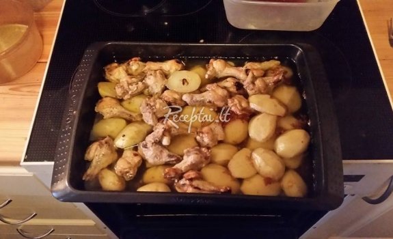 Vištienos kulšelės su bulvėmis